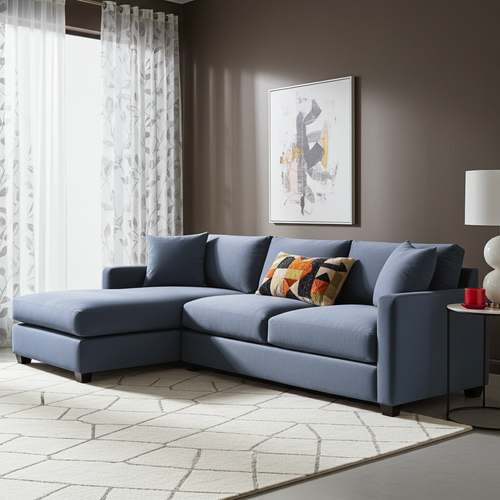 Rogan Fabric Reversible Sectional Slate