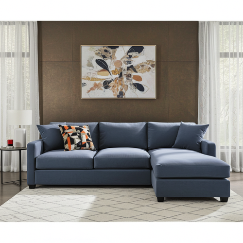 Rogan Fabric Reversible Sectional Slate