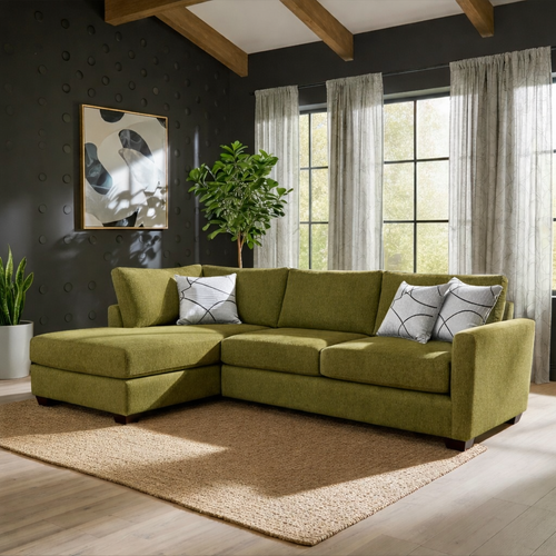 Tristan Fabric LHF Sectional