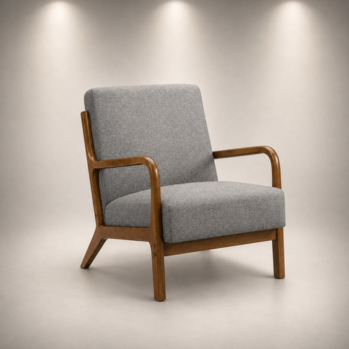 Larry Accent Chair Grey