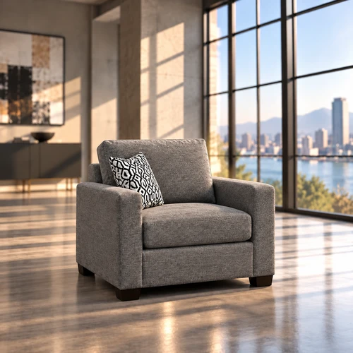 Nordel Fabric Chair Prospect Smoke