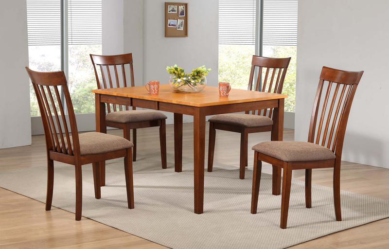 Delfini Extension Leaf Dinette Table Fruitwood