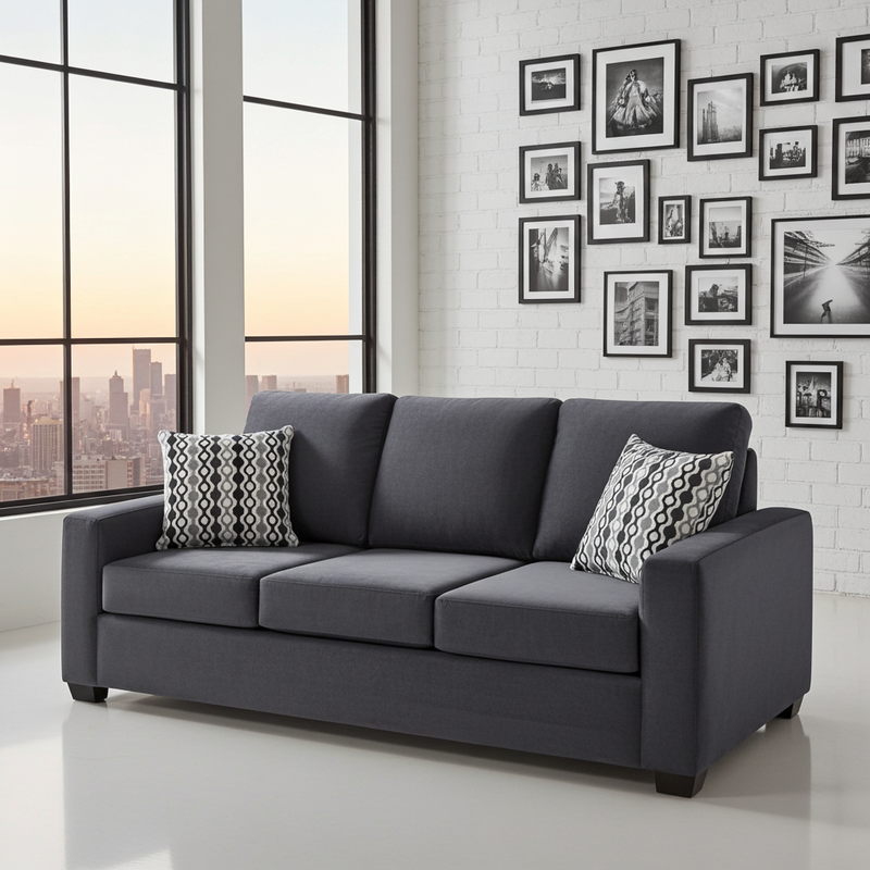 Ledron Fabric Queen Sofa Bed