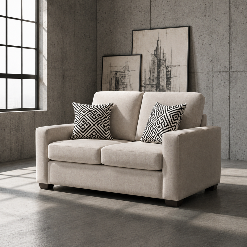 Ledron Fabric Loveseat