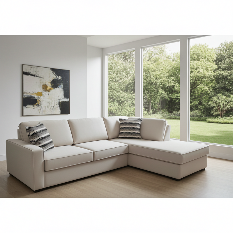 Remi Fabric Right Hand Facing - Condo Sectional