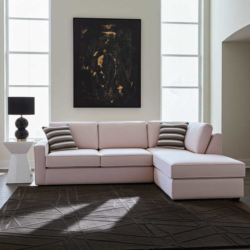 Remi Right Hand Facing - Condo Sectional with Double Bed