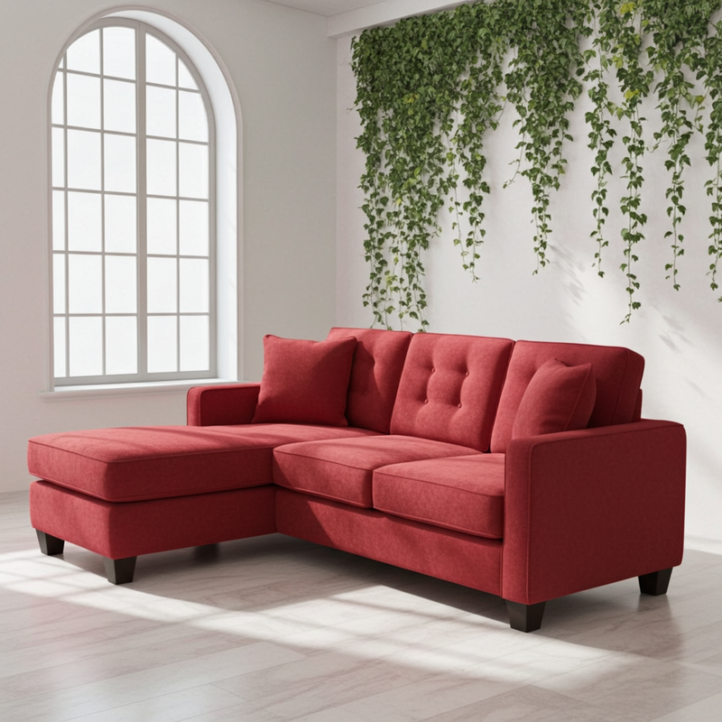 Yale Fabric Reversible Sectional