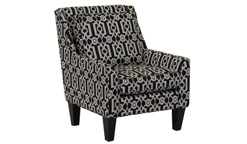 Lea Fabric Accent Chair - Pattern