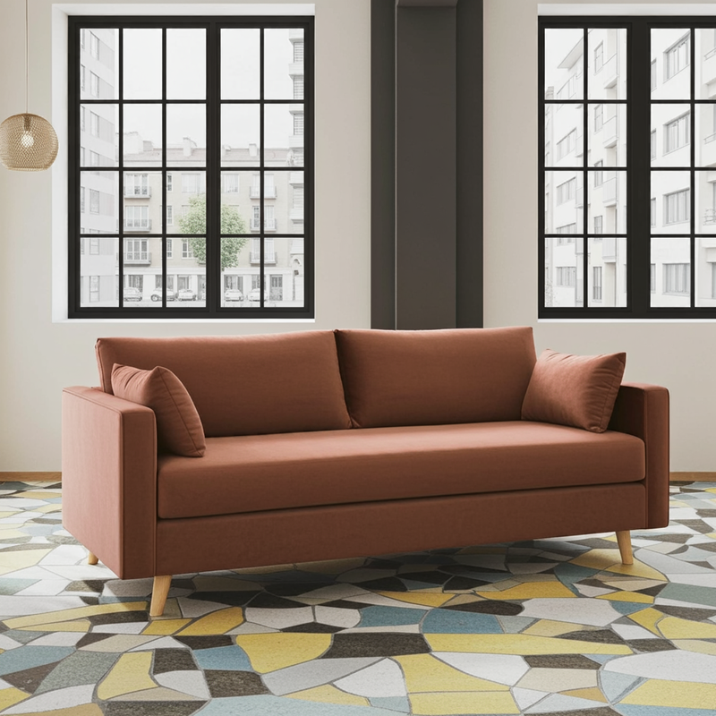 Saint Fabric Condo Sofa