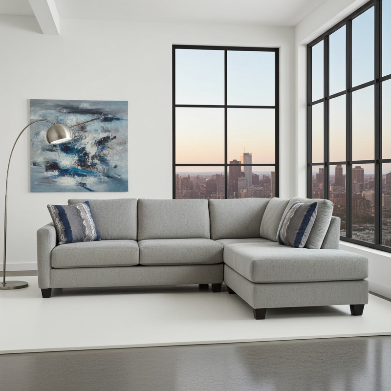 Platon Condo Sofa with Right Hand Facing  Chaise-Return Platon Condo Sofa with Right Hand Facing  Chaise-Return