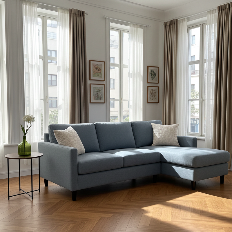 Tomas Fabric Reversible Sectional