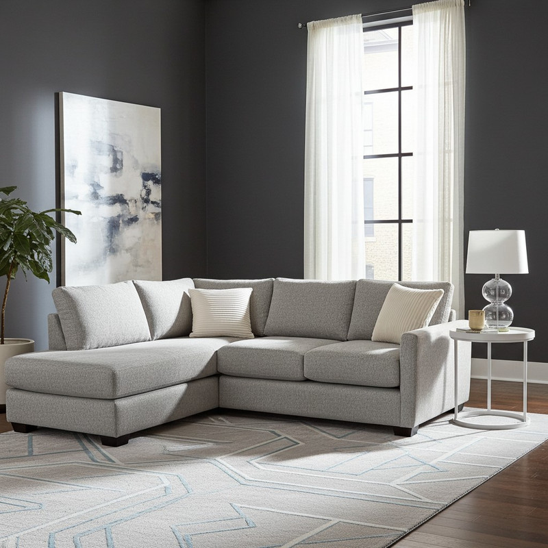 Tristan Fabric LHF Sectional