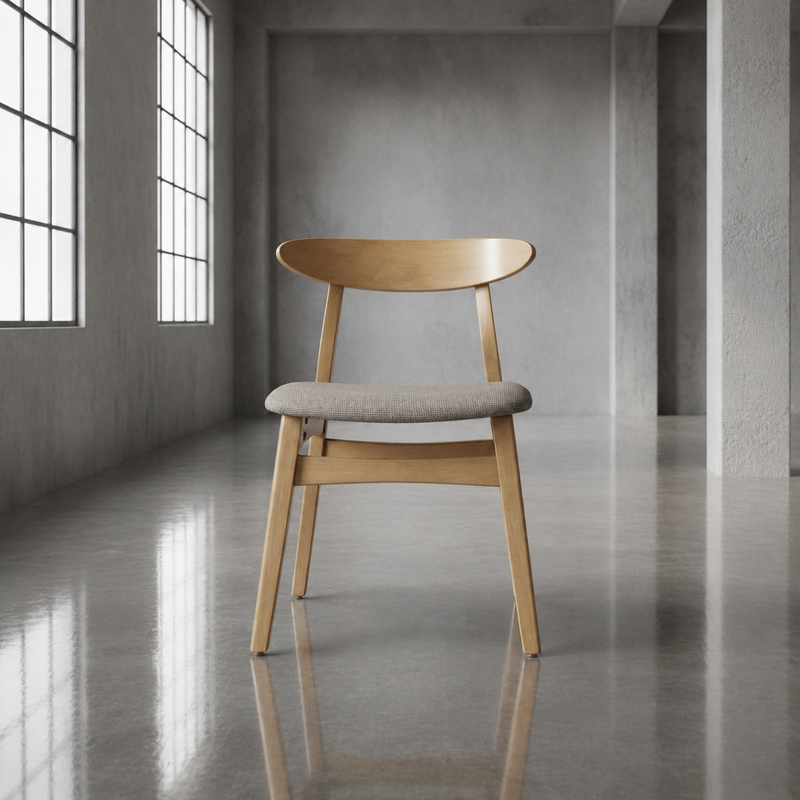 Rory Dining Chair Light Walnut