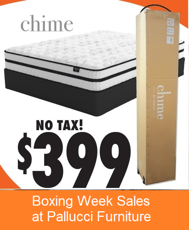Boxing Week Sales at Pallucci Furniture Boxing Week Sales at Pallucci Furniture