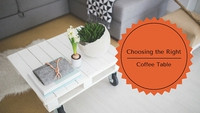 Buyers Guide: Choosing the Right Coffee Table