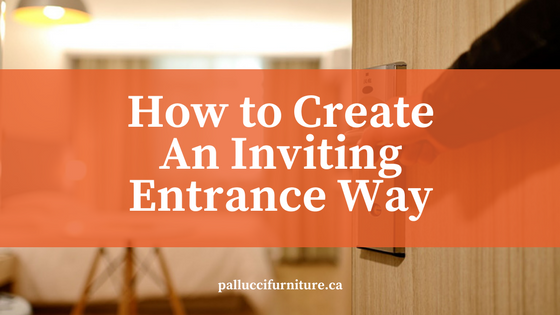 Design Tip: Creating an Inviting Entrance Way