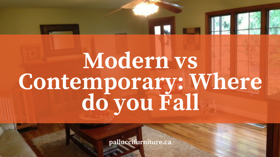 Design: Modern vs. Contemporary. Where Do You Fall?