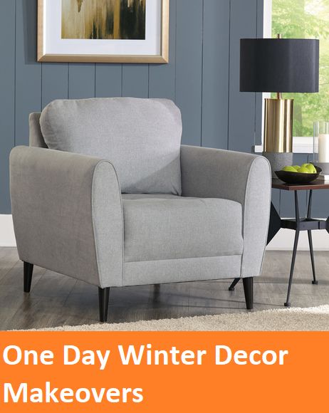One Day Winter Decor Makeovers