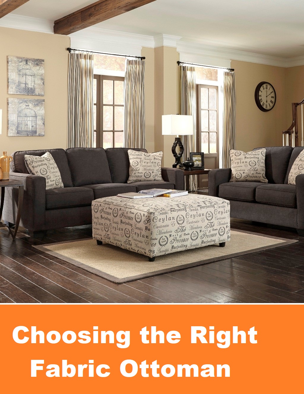 Choosing the Right Fabric Ottoman Pallucci Furniture