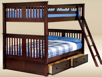 Vacation Homes: Twin Bunk Beds and Extra Long Bunk Beds - JustBunkBeds