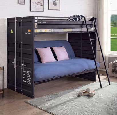 Combining Comfort and Convenience: The Advantages of Futon Bunk Beds - JustBunkBeds