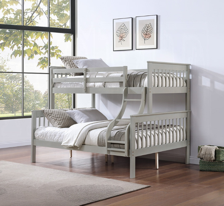 William Mission Twin Full Bunk Bed