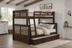 Espresso - Shown with Trundle Bed