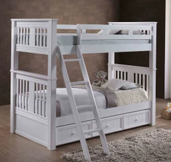 in White shown with Trundle