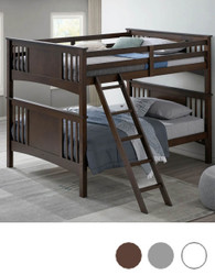 Bryson Full over Full Bunk Bed in Espresso