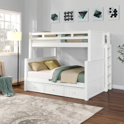 White shown with trundle