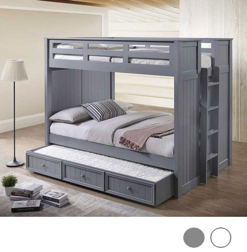 Full Over Full Bunk Beds for Kids & Adults - Free Shipping