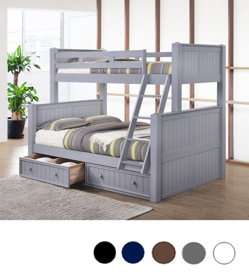 Twin XL over Queen Bunk Bed