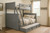 Dillon XL Twin over XL Full Bunk Bed