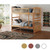  Charlton Mission Twin Bunk in Natural Pine Finish