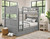 Gray- Shown With Under Bed Trundle