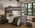 Pine Valley charcoal walnut twin xl bunk bed