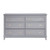 6-Drawer Dresser in Gray