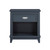 One Drawer Night Stand in Navy Blue