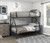 Nova Twin Bunk Bed in Black