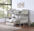 Mission Twin Full Bunk Bed in Gray