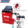 Katool KT-T810 Tire Changer & KT-B700 Wheel Balancer Combo With Adaptors