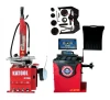 Katool KT-T810 Tire Changer + KT-B750 Wheel Balancer Combo With Adaptors