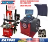 Katool KT-T835 Tire Changer & KT-B750 Wheel Balancer Combo With Adaptors