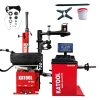 Katool KT-T835 Tire Changer & KT-B760 Wheel Balancer Combo With Adaptors