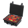 The entire insulated toolkit comes with a carrying case