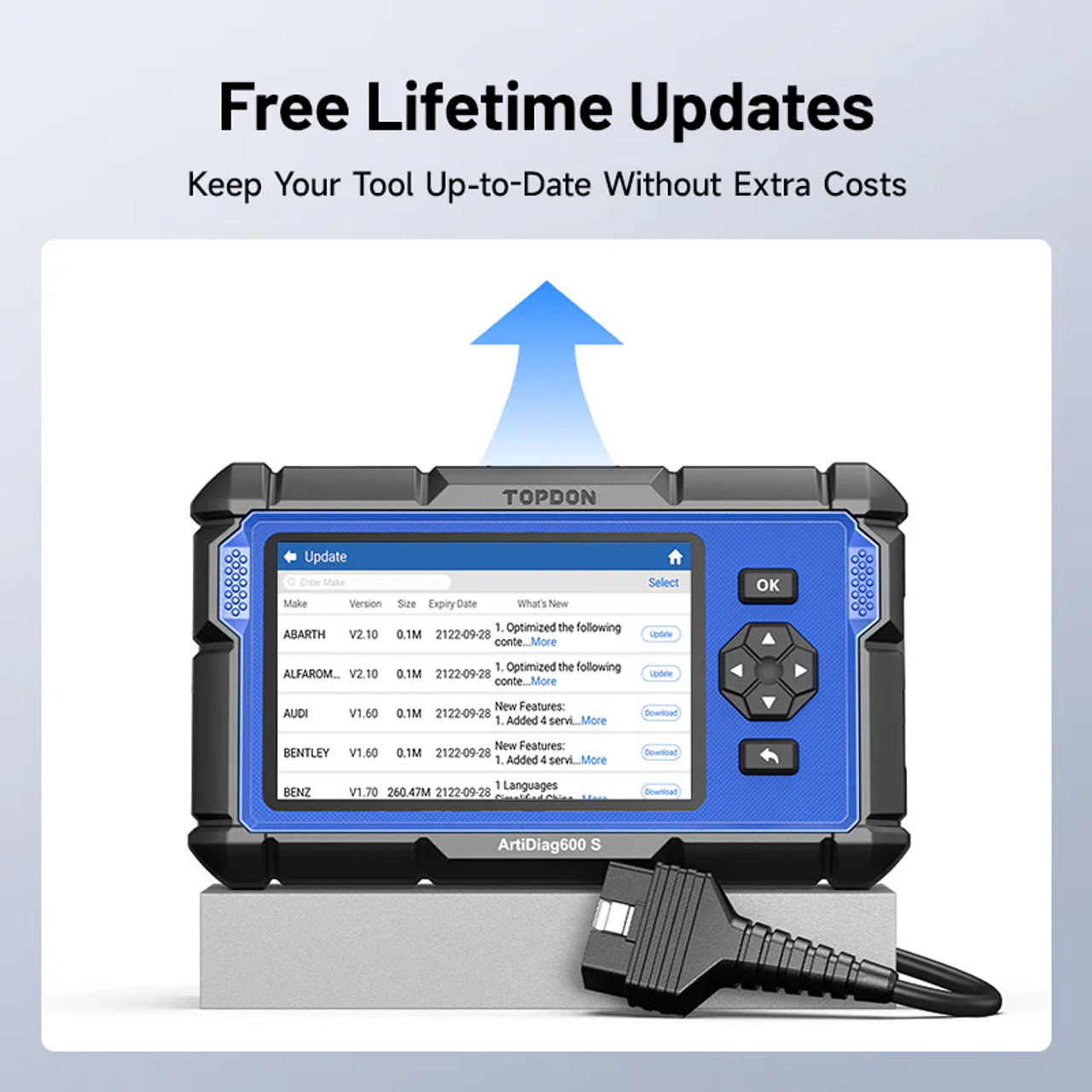 ArtiDiag600S Diagnostic Scan Tool | Vehicle Analyzer Tablet