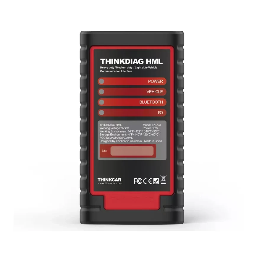 THINKCAR ThinkDiag HML- Full System OBD2 Scanner Car Code Reader