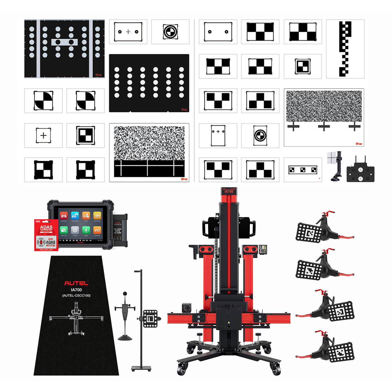 エイジ　マネジメントバランサ　AGE MANAGEMENT BALANCER Autel IA700 LDW ADAS Calibration System with MS909 Tablet