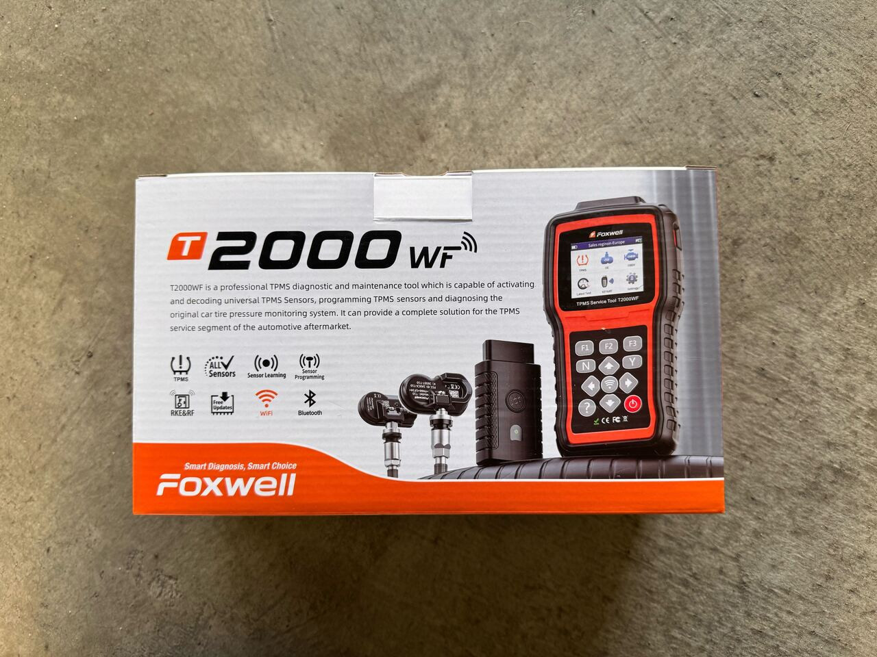 Foxwell T2000WF + T20 Sensors (20pcs)