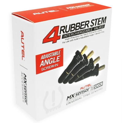 Autel 4-Pack of Rubber Screw-in Valves for Adjustable Angle 1-Sensor - Box of 20 units Autel 4-Pack of Rubber Screw-in Valves for Adjustable Angle 1-Sensor - Box of 20 units